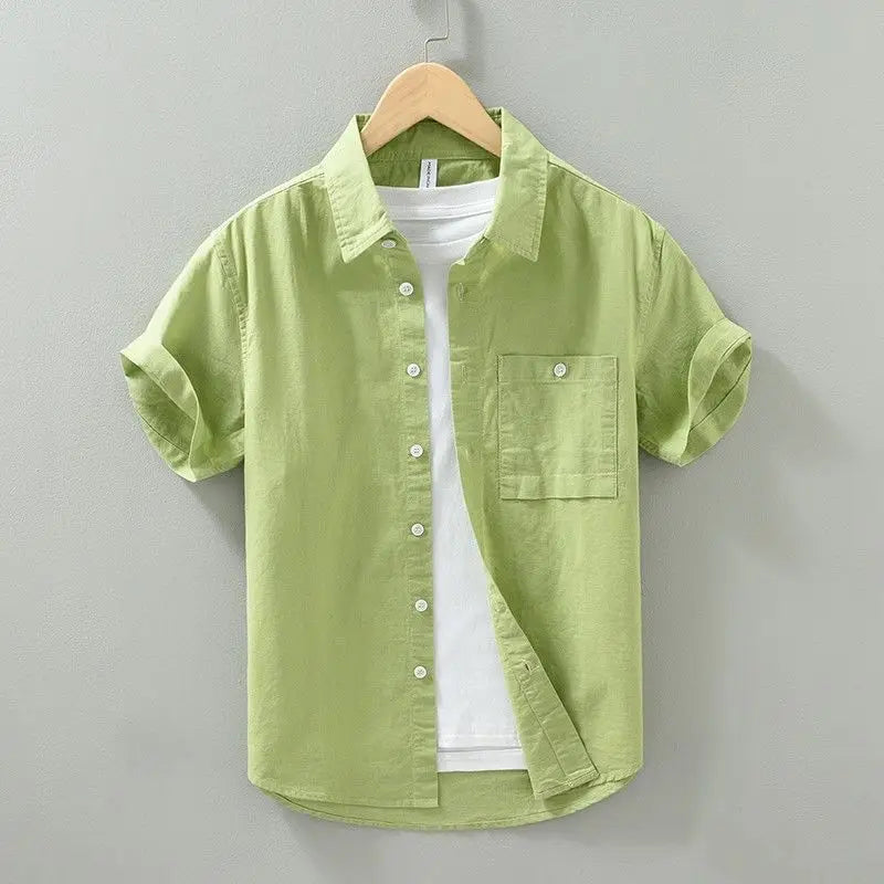 Men’s Summer Short-Sleeved Shirt