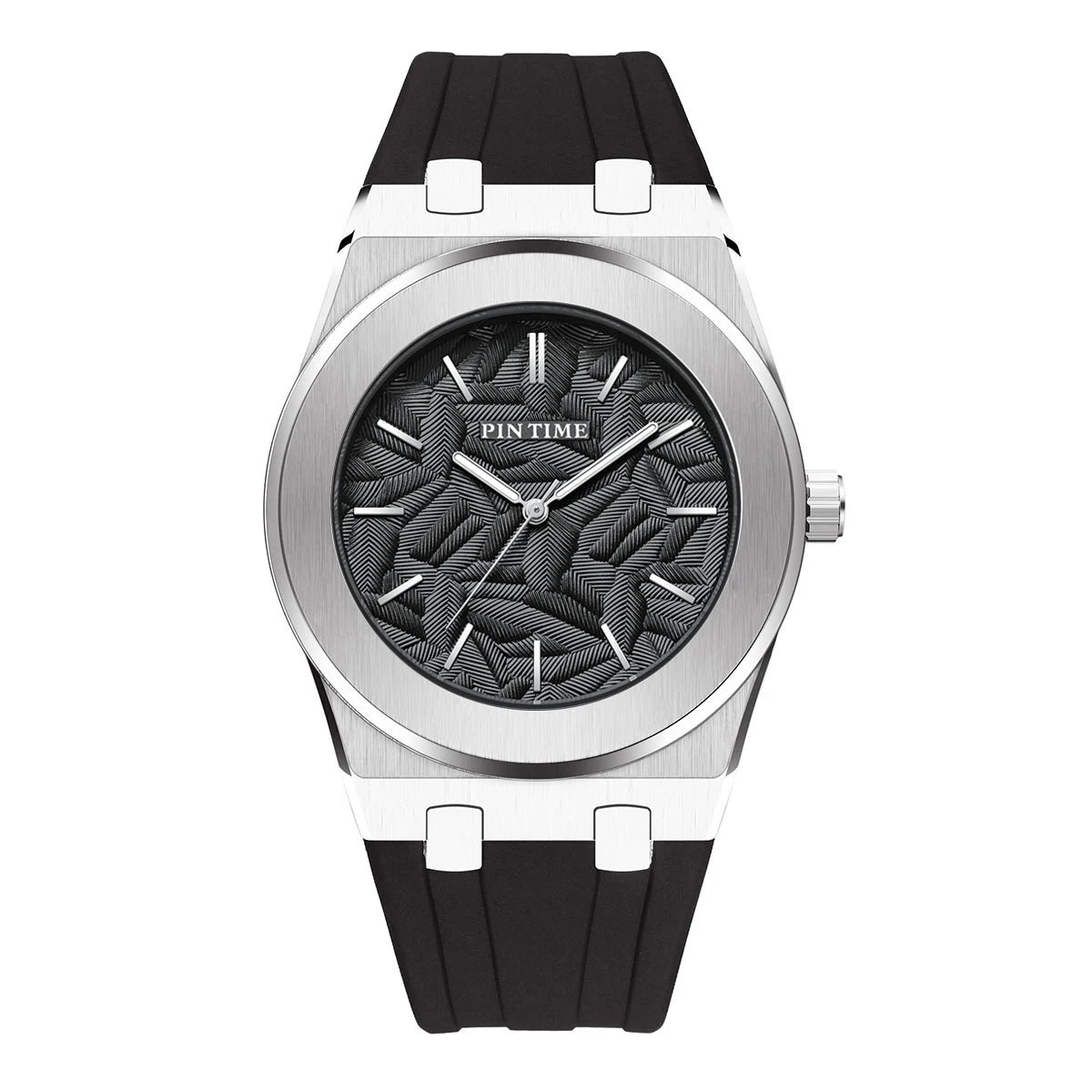 Classic Men’s Casual Quartz Watch - Waterproof with Silicone Strap