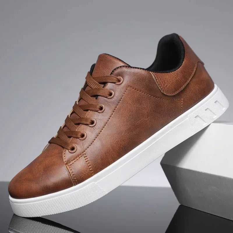 Corrado Magnus Leather Trainers