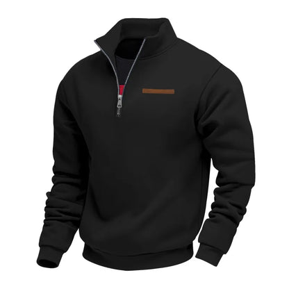 Men's Long-Sleeve Fleece Pullover