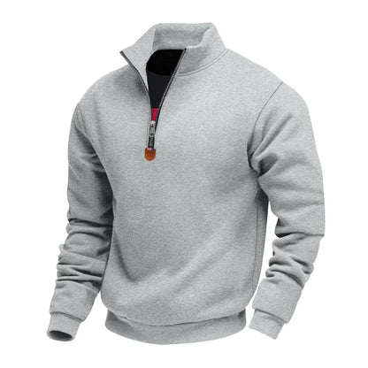 Men's Long-Sleeve Fleece Pullover