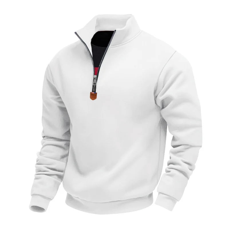 Men's Long-Sleeve Fleece Pullover