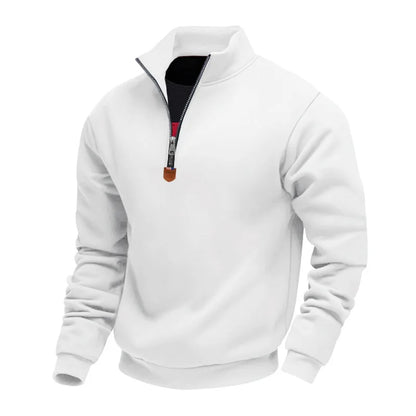 Men's Long-Sleeve Fleece Pullover