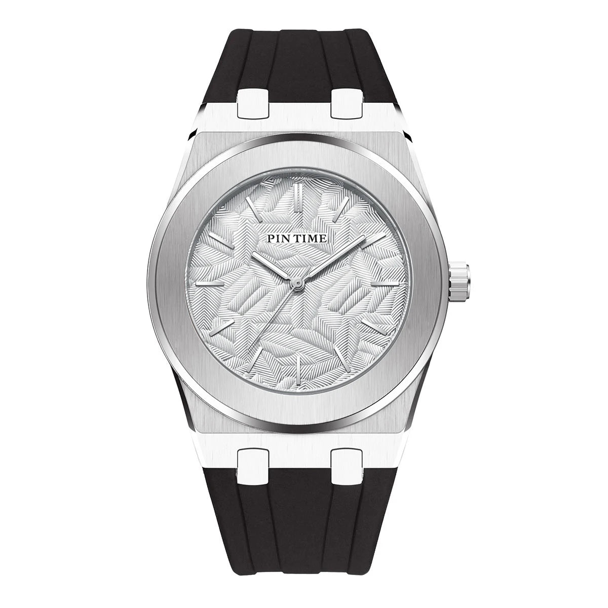 Classic Men's Casual Quartz Watch - Waterproof with Silicone Strap