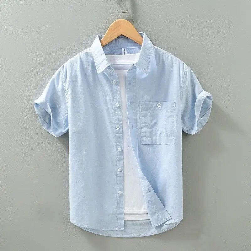 Men’s Summer Short-Sleeved Shirt