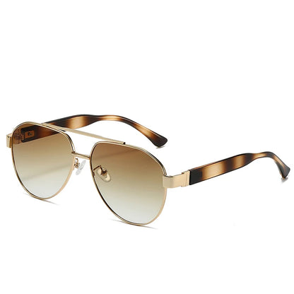 Vintage Double Bridge Pilot Sunglasses