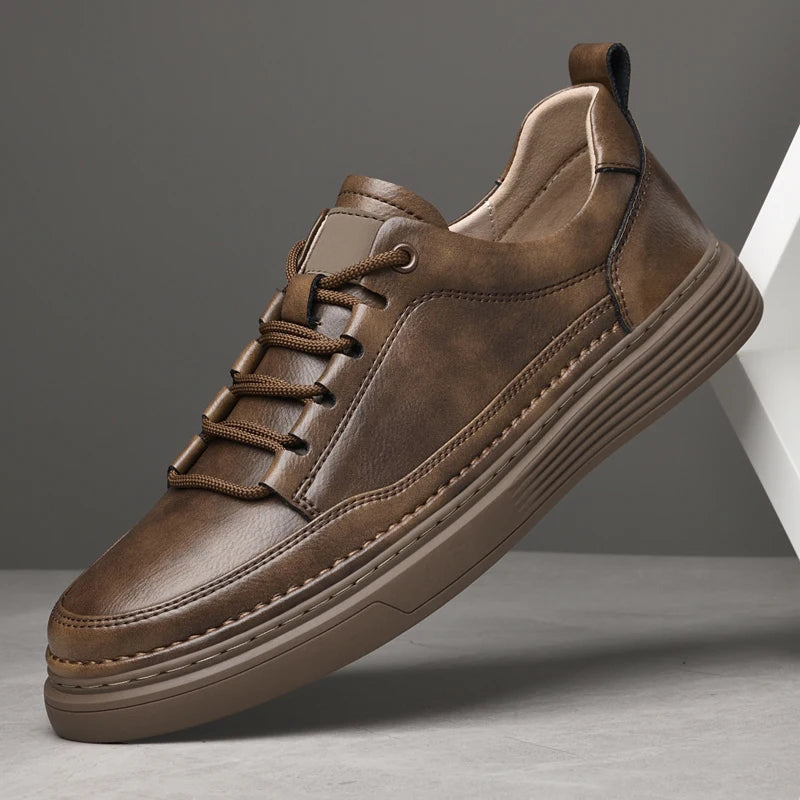 Milano Italian Genuine Leather Sneakers