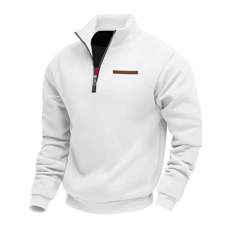 Men's Long-Sleeve Fleece Pullover