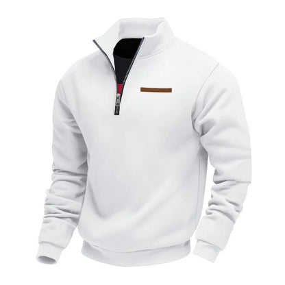 Men's Long-Sleeve Fleece Pullover