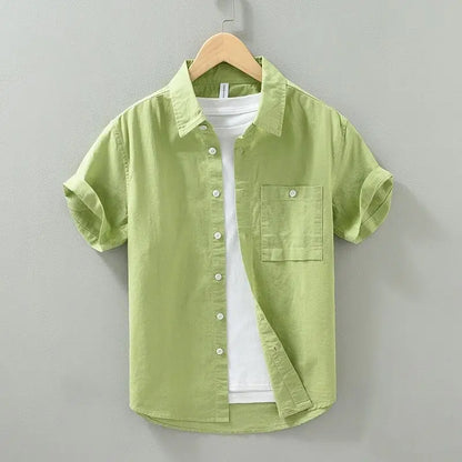 Men’s Summer Short-Sleeved Shirt