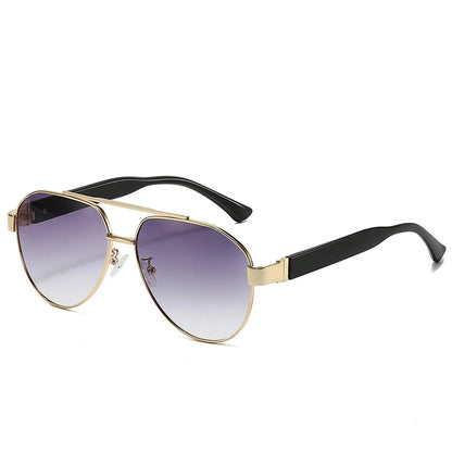 Vintage Double Bridge Pilot Sunglasses