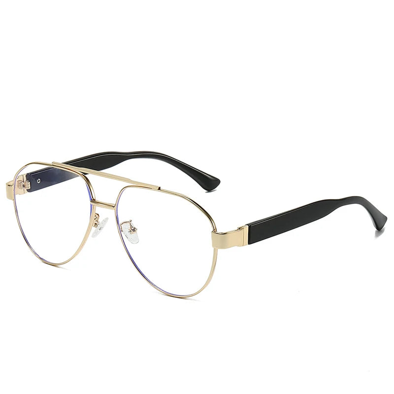 Vintage Double Bridge Pilot Sunglasses